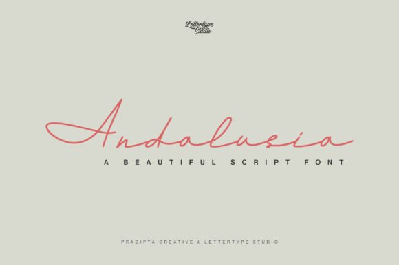 Andalusia: Crafting Elegant Brand Stories with a Signature Script