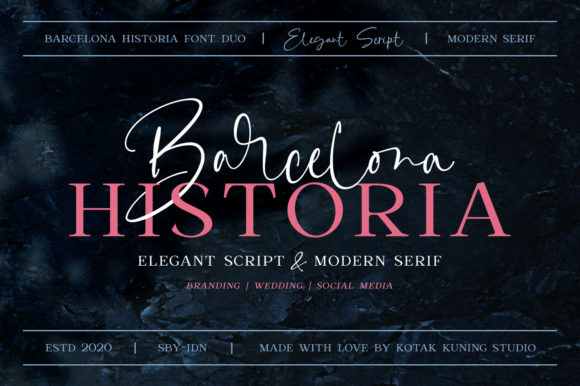 Barcelona Historia: A Font Pairing with Timeless Character