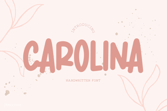 Carolina: The Bold Script Font for Authentic Craft Designs
