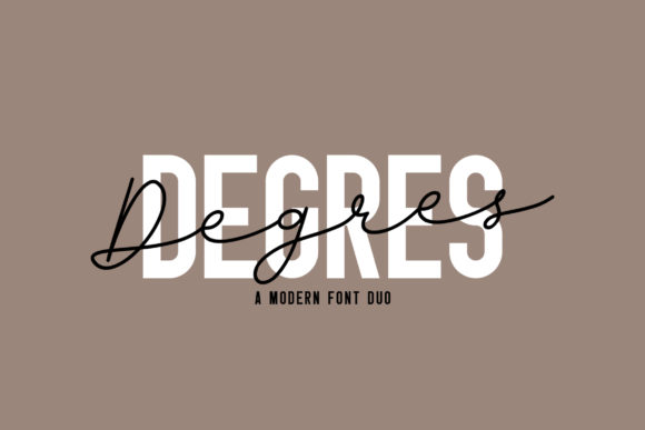 Degres Duo: A Font Pairing That Actually Works