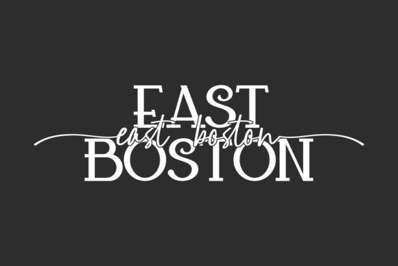 East Boston: A Font Duo for Modern, Elegant Design