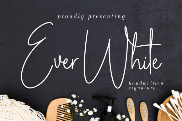Ever White: A Monoline Script for Timeless Design