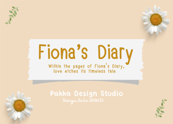 Fiona's Diary: Capturing Fairy Tale Grace in Every Stroke