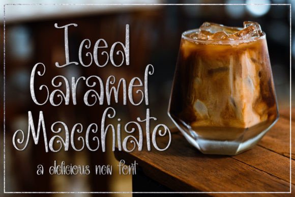 Iced Caramel Macchiato: Adding Warmth to Your Designs