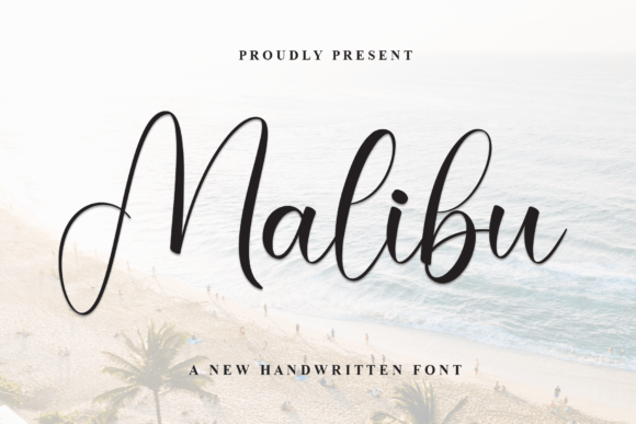 Malibu: A Stylish Script Font for Elegant Design Projects
