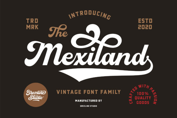 Mexiland: The Bold Script Font for Daring Designs
