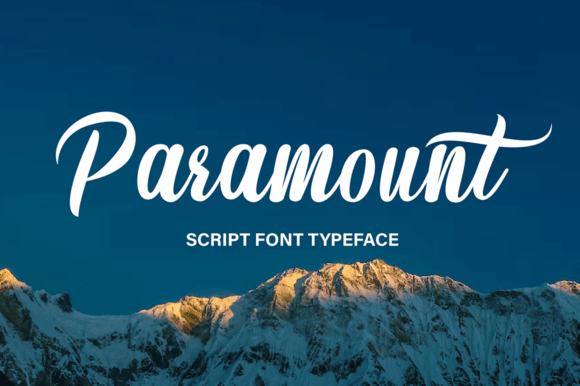Paramount: A Vintage Script for Modern Branding