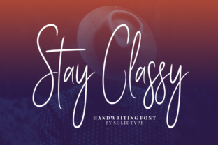 Stay Classy: The Handwritten Font for Modern Elegance
