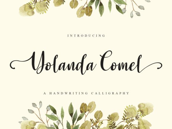 Yolanda Comel: Crafting Elegance with Swash Script